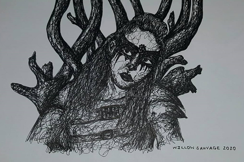 willow sauvage art design mentor